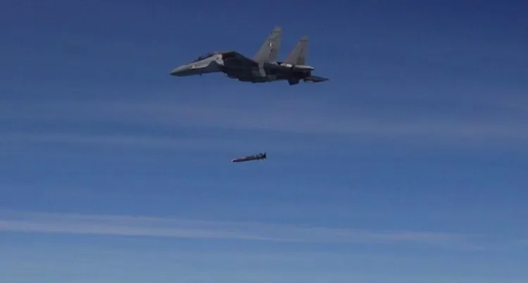 DRDO IAF successful test Rudram II missile Sukhoi