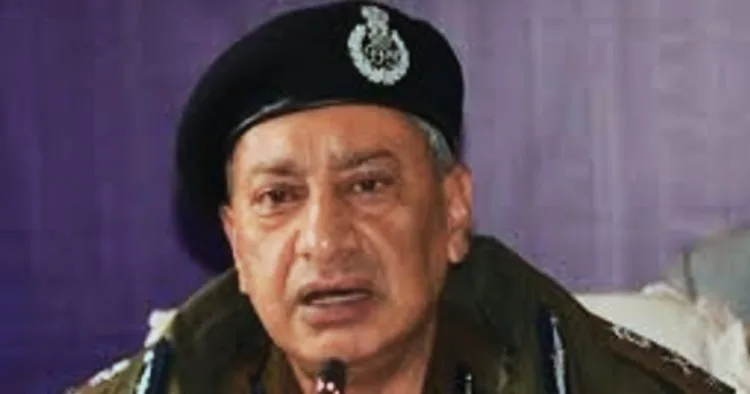 पूर्व पुलिस महानिदेशक (DGP) शेष पॉल वैद