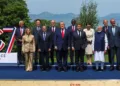 जी 7 की बैठक में भाग लेने के लिए प्रधानमंत्री नरेंद्र मोदी फ्रांस पहुंचे। इस दौरान ग्रुप फोटो भी हुई।