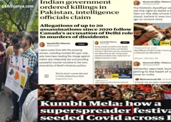 guardian journalist ellis petersen amplifies anti india propaganda