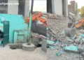Haridwar illegal mazar demolished bulldozer action Dhami govt