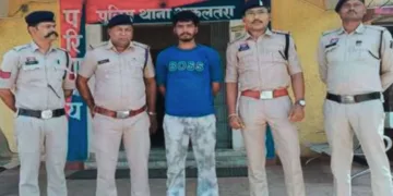 आरोपी पुलिस की गिरफ्त में