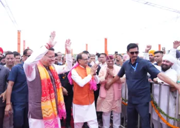 Khet Bachao Abhiyan Uttarakhand Rudrapur Shivraj Singh Chouhan CM Pushkar Singh Dhami