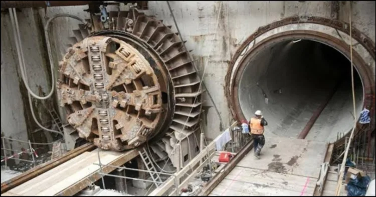 Kolakata Hugli river tunnel