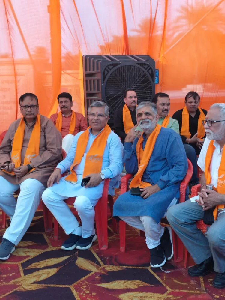 lucknow 1090 chauraha sunderkand path bhandara rss matrushakti brajesh pathak