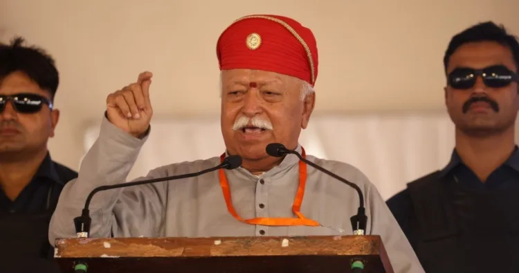 श्री मोहन भागवत, सरसंघचालक, राष्ट्रीय स्वयंसेवक संघ