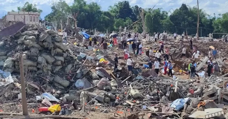 myanmar Blast