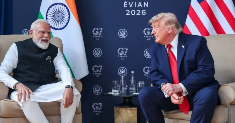 प्रधानमंत्री नरेंद्र मोदी और डोनाल्ड ट्रंप