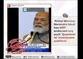 PM Modi Fake AI Video