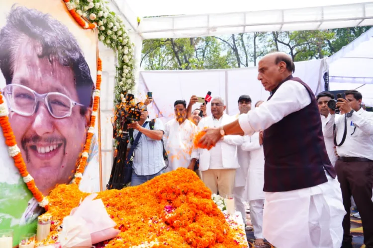 rajnath singh cm pushkar dhami-visit dehradun tribute shok sabha