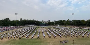 RSS Sangh Shiksha Varg Ghaziabad Prakat Samaroh Area Pracharak Mahendra Air Vice Marshal Anil Tiwari