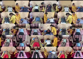 sewa bharati jammu organizes blood donation camp with gmc