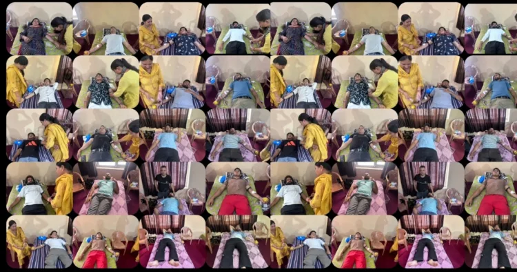 sewa bharati jammu organizes blood donation camp with gmc