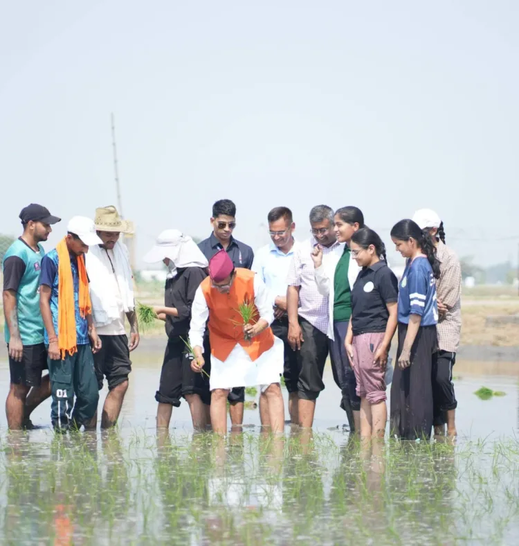Shivraj Singh Chouhan Pantnagar Visit CM Pushkar Singh Dhami Agriculture University Alumni Meet
