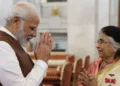 दिग्गज गायिका सुमन कल्याणपुर का रविवार को निधन हो गया। प्रधानमंत्री नरेंद्र मोदी ने उन्हें श्रद्धांजलि अर्पित की।(फोटो सौजन्य- पीएम मोदी के सोशल मीडिया प्लेटफॉर्म से)