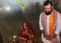 धार स्थित भोजशाला में विधायक टी राजा
