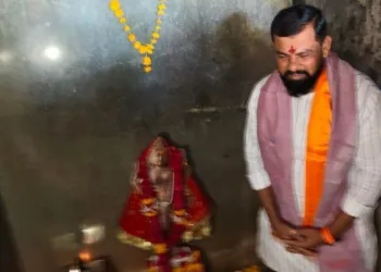 धार स्थित भोजशाला में विधायक टी राजा