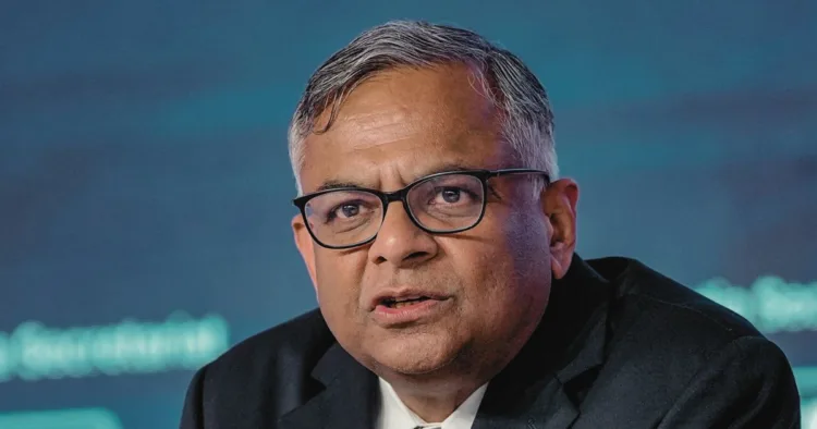 चेयरमैन एन. चंद्रशेखरन