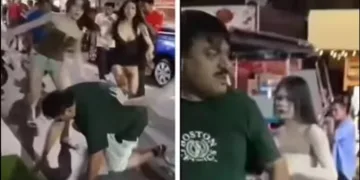 Thiland Pattaya Indian army beaten by trans pib fact check