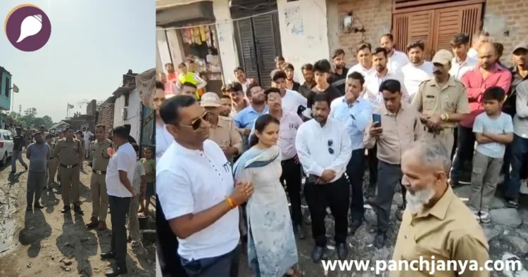 udham singh nagar paharganj illegal colony demolition notice to 199 houses