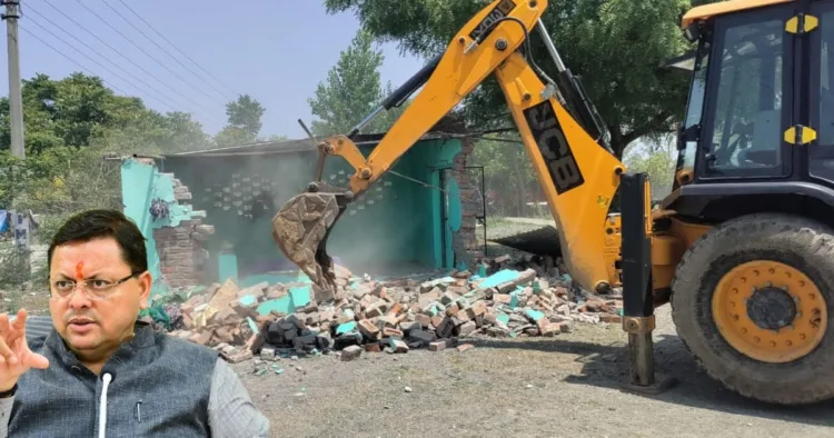 Action on illegal majar in Uttarakhand
