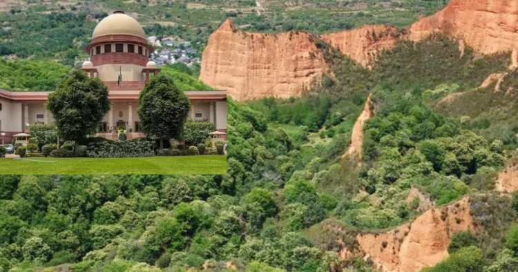 Aravali range Supreme court