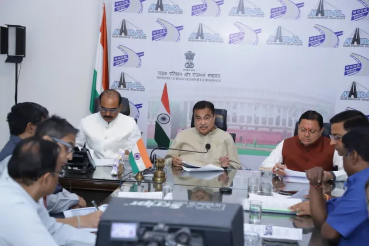Uttarakhand Highway Projects Nitin Gadkari CM Pushkar Singh Dhami Meeting New Delhi