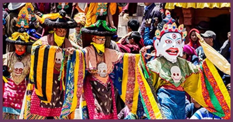 Yuru Kabgyat Festival Ladakh Lamayuru Monastery Chams Mask Dance