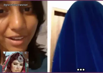 Afghan Makeup Trend Viral Video Reels Instagram Women Burqa Protest Social Media