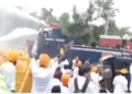Amritpal Singh Release Protest Chandigarh Police Water Cannon Waris Punjab De Panchjanya