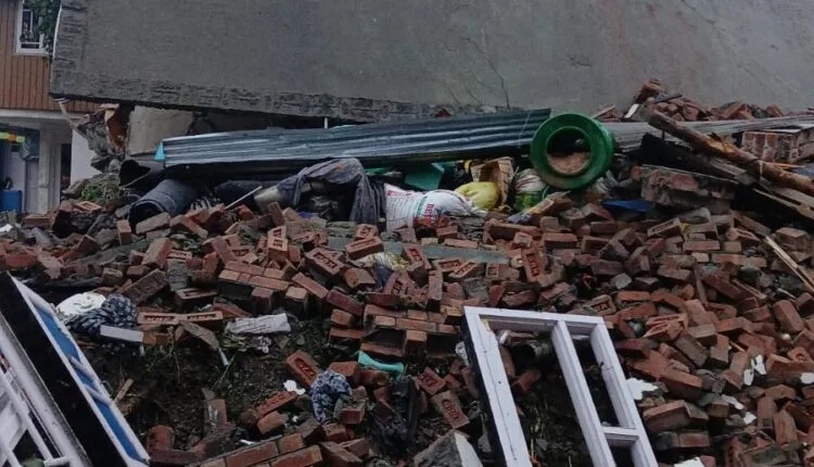 Anantnag Lashkar Terrorist House Demolished Kashmir High Alert Police Action Panchjanya