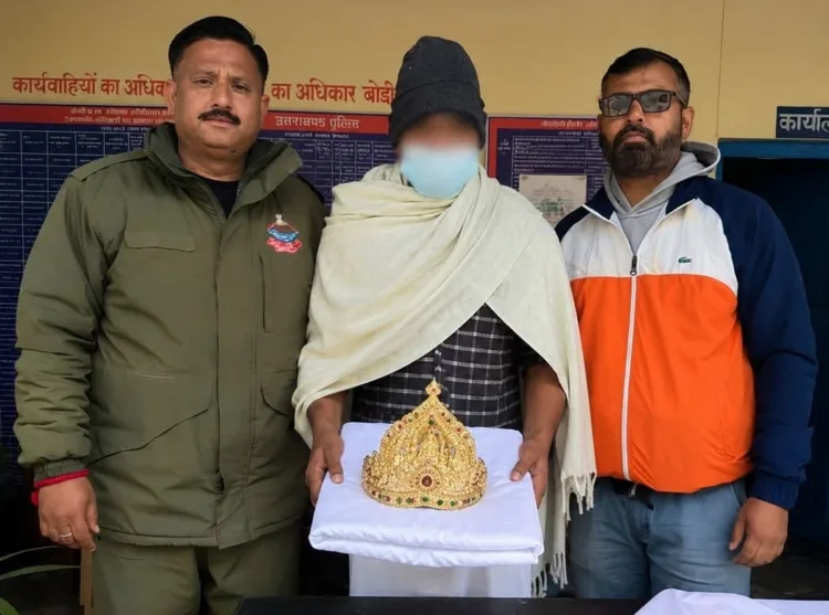 Badrinath Dham Gold Crown Theft Solved Chamoli Police SP Surjeet Pawar Panchjanya