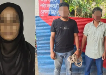 पुलिस की गिरफ्त में बांग्लादेशी घुसपैठिये