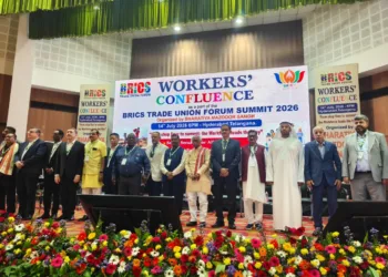 BRICS Trade Union Forum Conference Hyderabad Bhartiya Mazdoor Sangh BMS Labor Policy Global Representatives