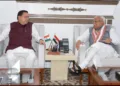 CM Dhami meets ML Khattar