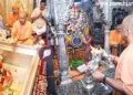 CM Yogi Adityanath Kashi Vishwanath Temple Baba Kal Bhairav Worship Sawan Panchjanya