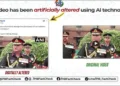 Deepfake video of general Dheeraj seth