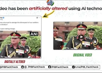 Deepfake video of general Dheeraj seth