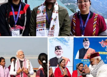 Dehradun Shivang Ramola Vibrant Village Program PM Modi Interaction Chuling Village Panchjanya