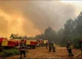 europe wildfire france spain