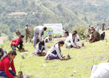Garhwal Rifles 127 Infantry Battalion Van Mahotsav Uttarakhand Greeners Plantation