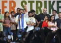 Jantar Mantar Protest NEET UG Cockroach Andolan Urban Naxal Agenda Abhijit Dipke Sonam Wangchuk