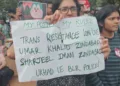 बेंगलुरु में उमर खालिद और शरजील इमाम के समर्थन वाले पोस्टर लहराने पर एक महिला के खिलाफ पुलिस ने मामला दर्ज किया