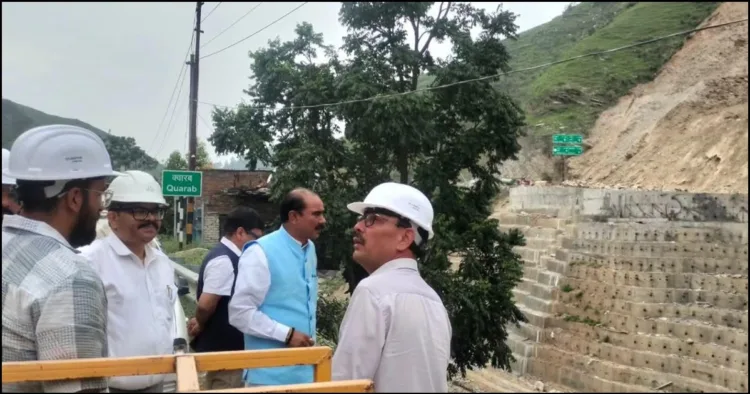 Kathgodam to Almora National Highway landslide