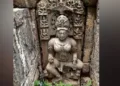 मध्य प्रदेश में मिली मां दुर्गा की प्राचीन मूर्ति