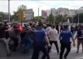 Leftist protest in turkey