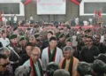 केसीपी के 46 उग्रवादियों ने हथियार छोड़कर आत्मसमर्पण कर दिया है
