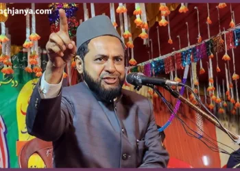 Maulana Jarjis Ansari FIR Lucknow Lord Krishna Statement Ayodhya Mahant Vishnu Das Reward