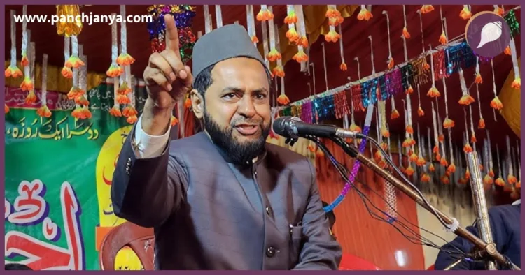 Maulana Jarjis Ansari FIR Lucknow Lord Krishna Statement Ayodhya Mahant Vishnu Das Reward