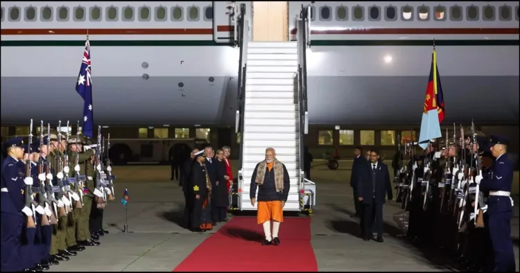 ऑस्ट्रेलिया पहुंचे पीएम मोदी
